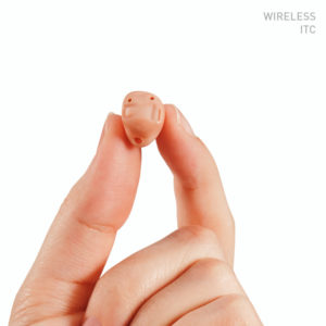 Image of Muse iQ wireless ITC in Hand