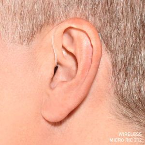 Image of Muse iQ wireless microRIC on Ear